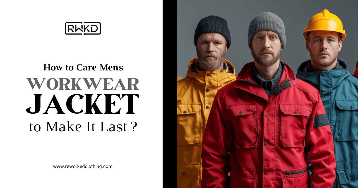 How to Care Mens Workwear Jacket to Make It Last ?